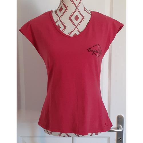 Tee shirt best sale rose femme decathlon